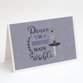 Greeting Cards Pack of 8 Blank Cards with Envelopes Whimsical A7 Size 5x7