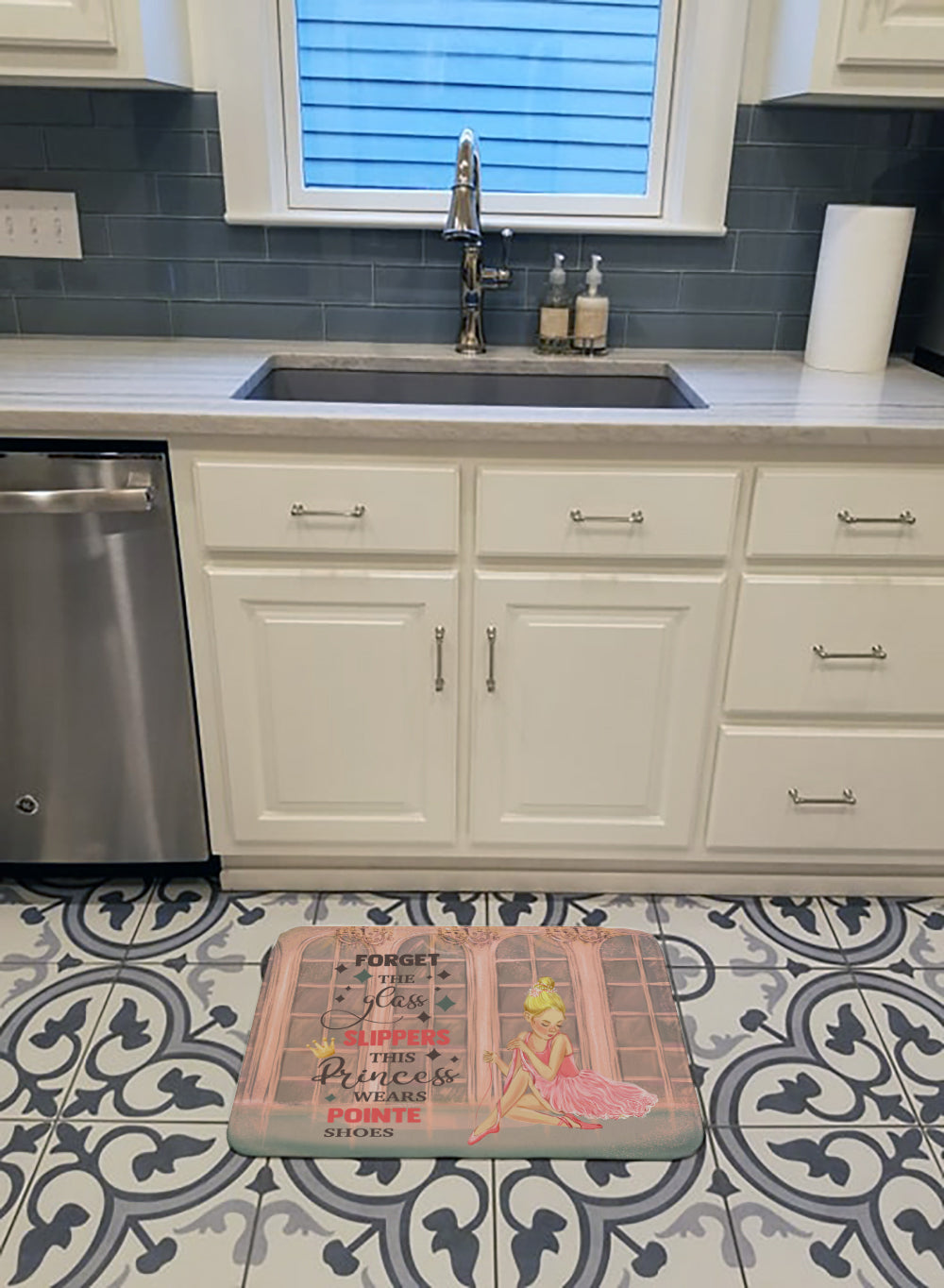 Memory Foam Kitchen Mat Machine Washable Anti-Fatigue Cushion Comfort Bath or Kitchen Rug