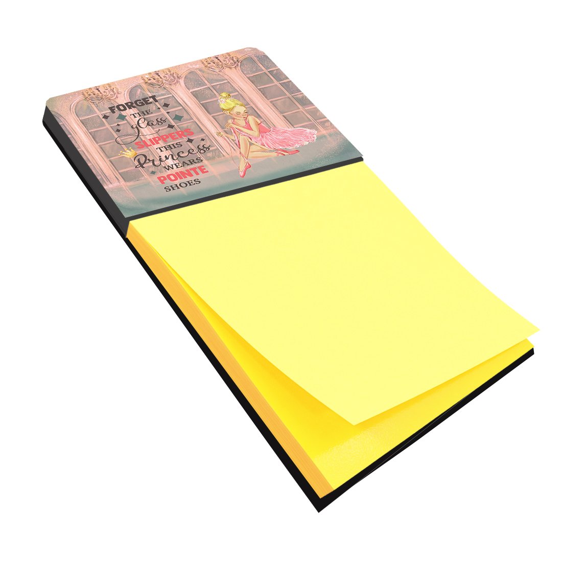 Watercolor Sticky Note Holder Refillable Dispenser Desk Accessory 3x3 Pad Gift