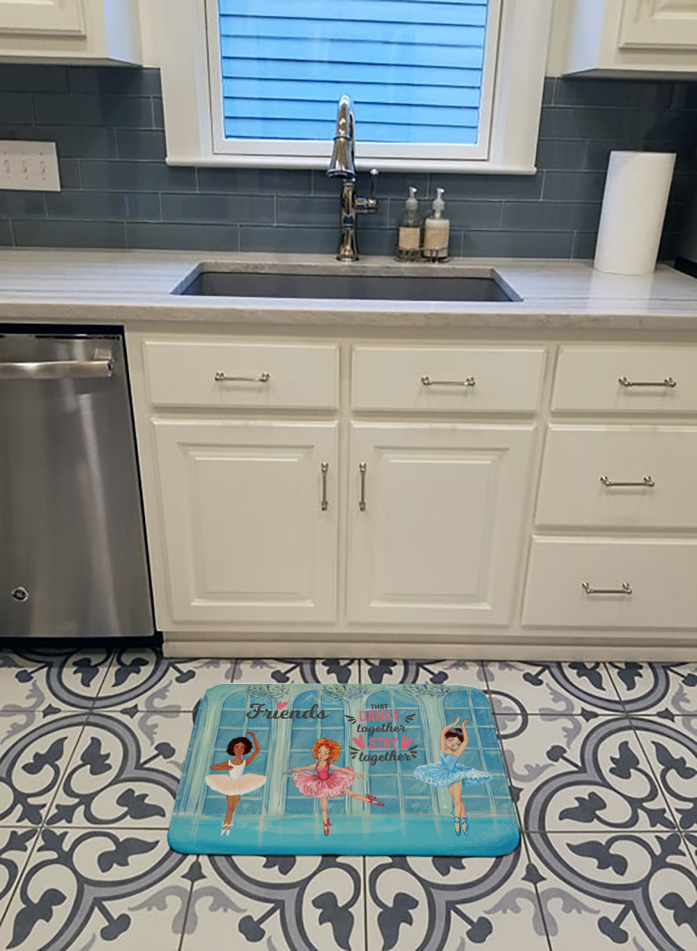 Memory Foam Kitchen Mat Machine Washable Anti-Fatigue Cushion Comfort Bath or Kitchen Rug