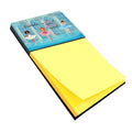 Watercolor Sticky Note Holder Refillable Dispenser Desk Accessory 3x3 Pad Gift