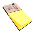 Watercolor Sticky Note Holder Refillable Dispenser Desk Accessory 3x3 Pad Gift