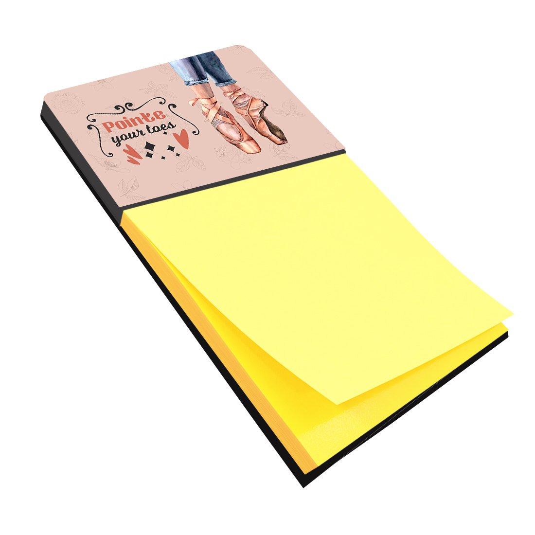 Watercolor Sticky Note Holder Refillable Dispenser Desk Accessory 3x3 Pad Gift