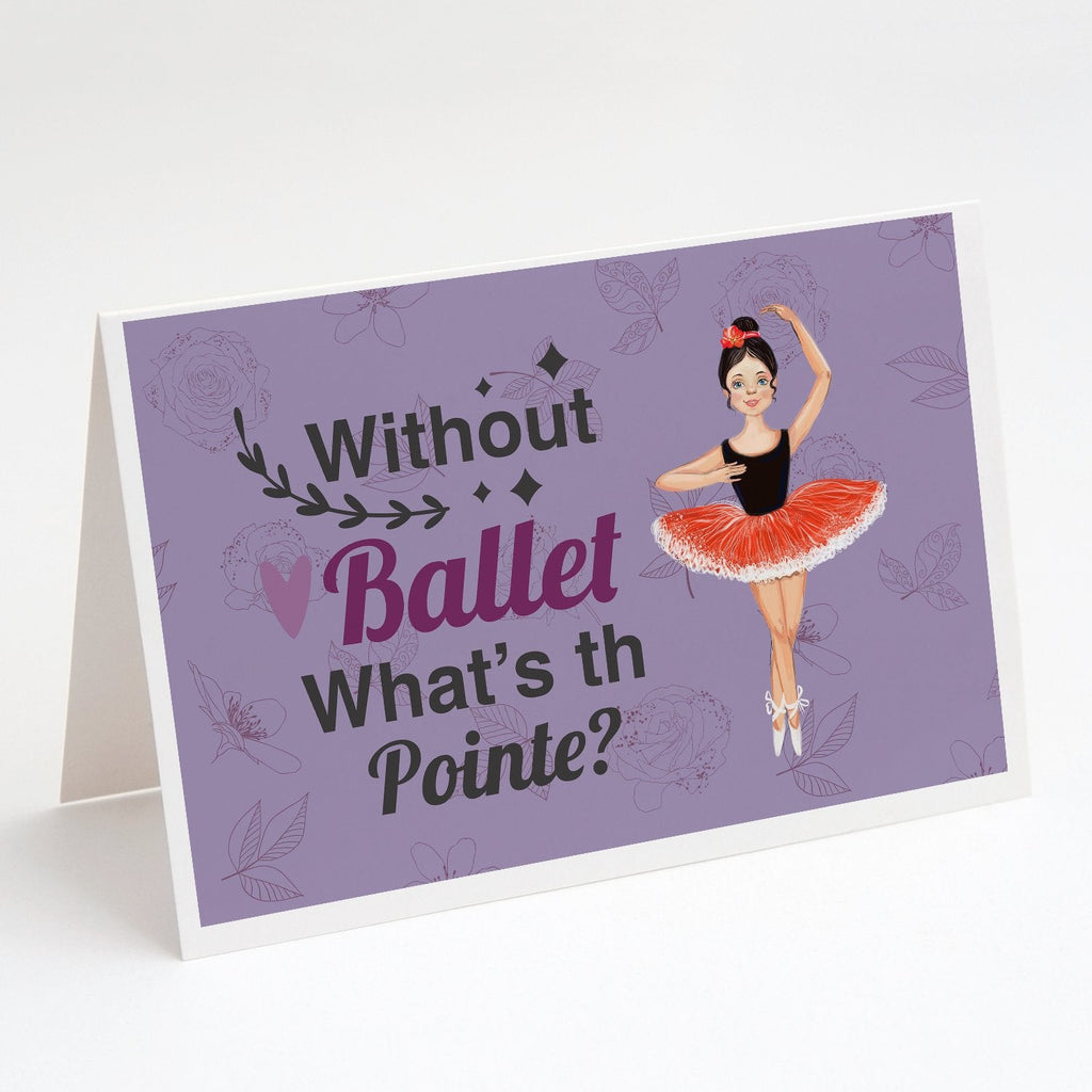 Greeting Cards Pack of 8 Blank Cards with Envelopes Whimsical A7 Size 5x7