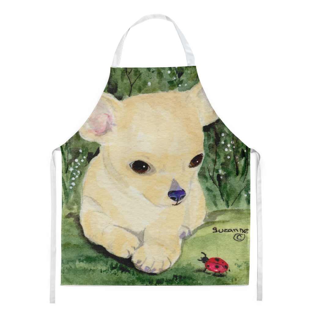 Chihuahua Apron Cooking Kitchen Server Baking Crafts Gardening for Adult Women Men, Unisex, Large, Multicolor