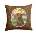 Field Spaniel Decorative Throw Pillow 14x14 Indoor Outdoor Accent Cushion, Fabric Cover with Insert for Sofa, Bed, Porch & Living Room
