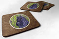 Scottish Terrier Foam Coasters Set of 4 Cup Coasters for Indoor Outdoor, Tabletop Protection, Anti Slip, Mouse pad Material