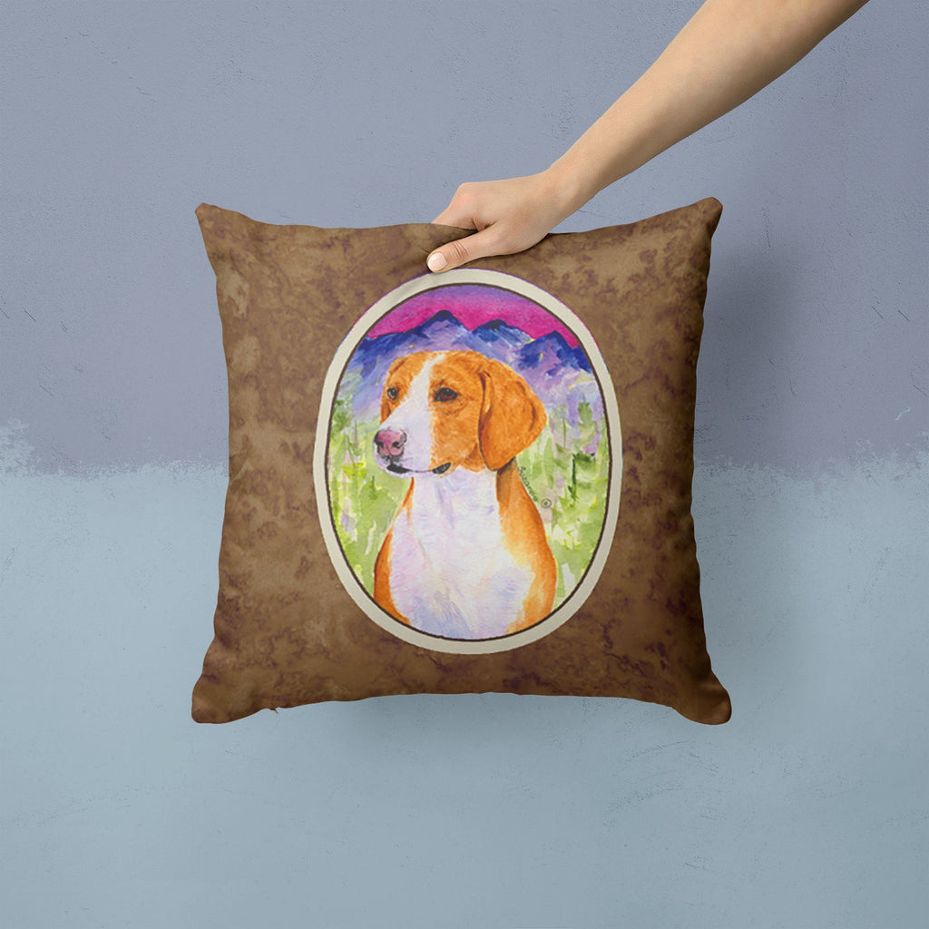 Drever Decorative Throw Pillow 14x14 Indoor Outdoor Accent Cushion, Fabric Cover with Insert for Sofa, Bed, Porch & Living Room