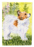 Papillon House Flag 28x40 Porch Sleeve Pole Decorative Outside Yard Banner Artwork Wall Hanging, Polyester