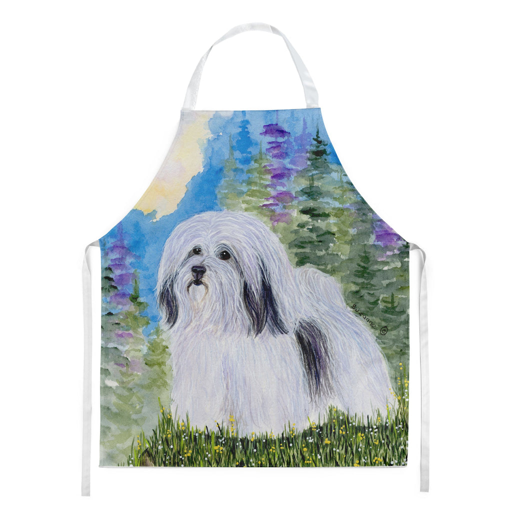 Havanese Apron Cooking Kitchen Server Baking Crafts Gardening for Adult Women Men, Unisex, Large, Multicolor