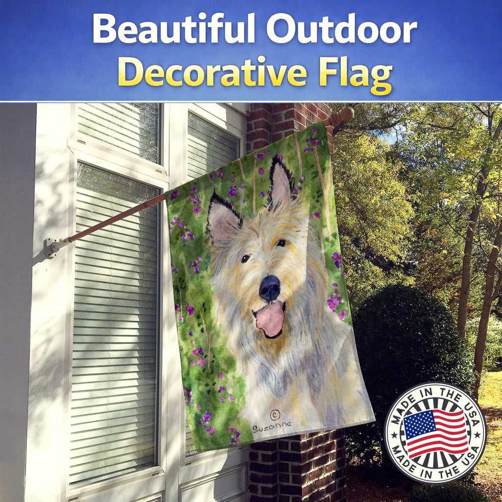 Berger Picard House Flag 28x40 Porch Sleeve Pole Decorative Outside Yard Banner Artwork Wall Hanging, Polyester
