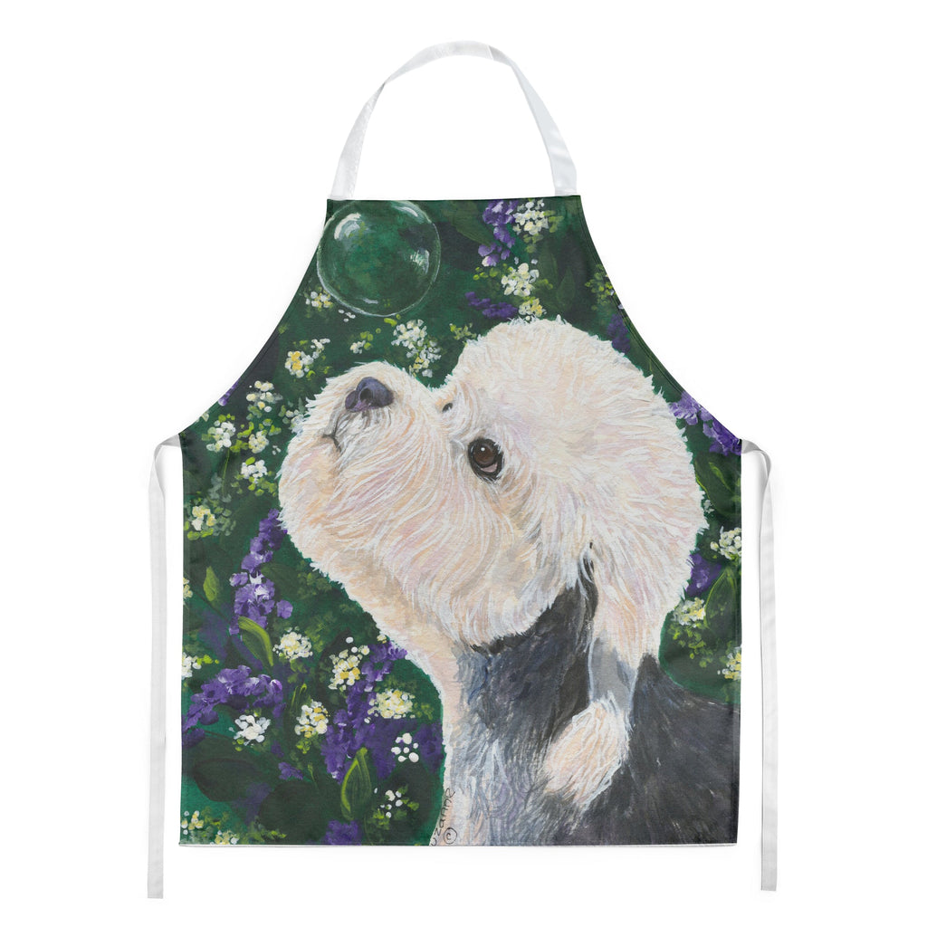 Dandie Dinmont Terrier Apron Cooking Kitchen Server Baking Crafts Gardening for Adult Women Men, Unisex, Large, Multicolor