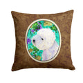 Westie Decorative Throw Pillow 14x14 Indoor Outdoor Accent Cushion, Fabric Cover with Insert for Sofa, Bed, Porch & Living Room