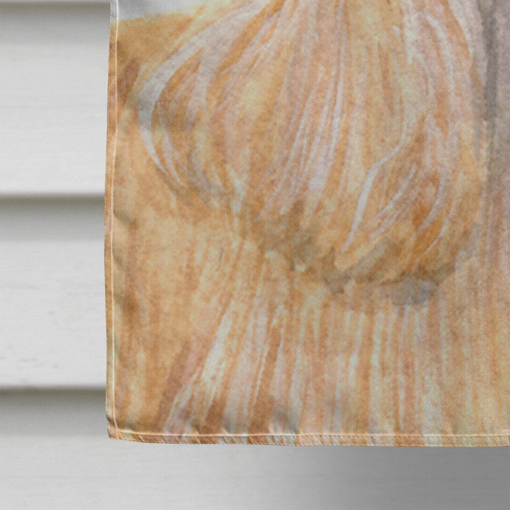 USA American Flag with Cocker Spaniel House Flag 28x40 Porch Sleeve Pole Decorative Outside Yard Banner Artwork Wall Hanging, Polyester