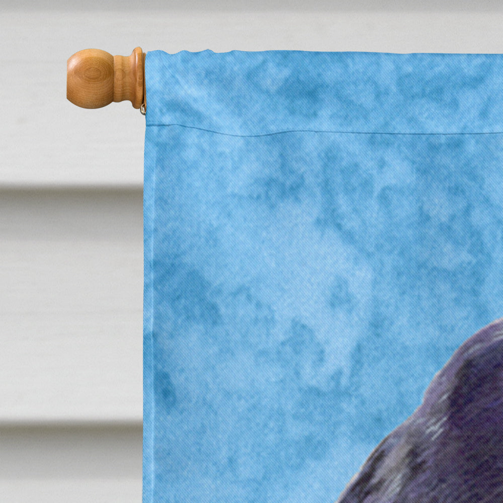 Cocker Spaniel in Summer Flowers House Flag 28x40 Porch Sleeve Pole Decorative Outside Yard Banner Artwork Wall Hanging, Polyester