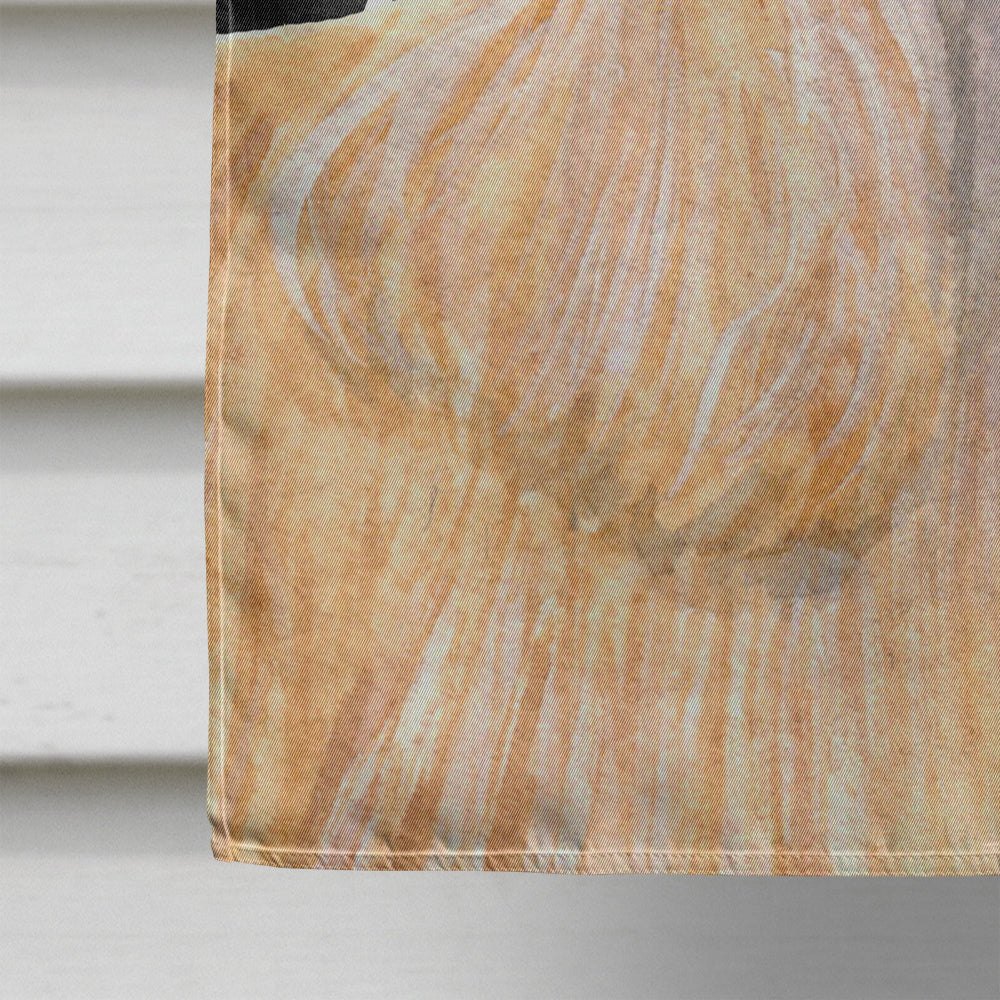 Cocker Spaniel Candy Corn Halloween Portrait House Flag 28x40 Porch Sleeve Pole Decorative Outside Yard Banner Artwork Wall Hanging, Polyester