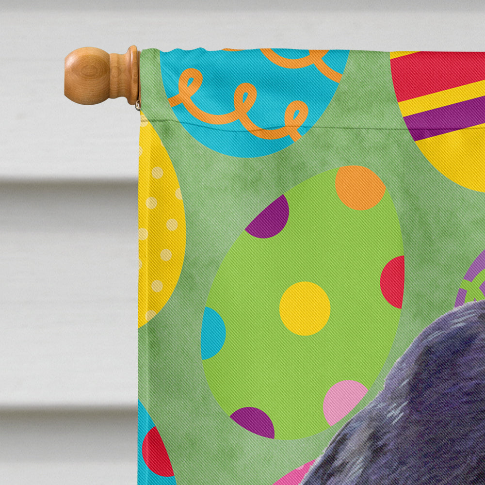 Cocker Spaniel Easter Eggtravaganza House Flag 28x40 Porch Sleeve Pole Decorative Outside Yard Banner Artwork Wall Hanging, Polyester