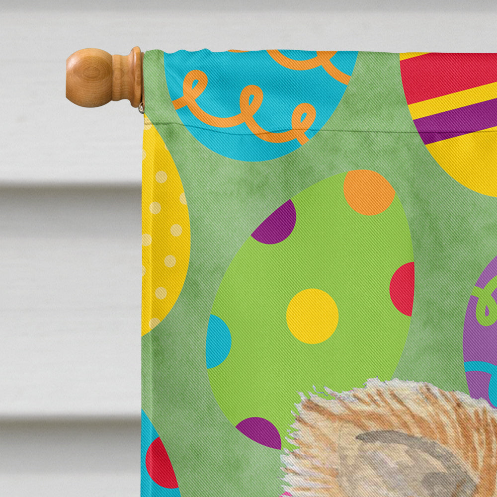Chihuahua Easter Eggtravaganza House Flag 28x40 Porch Sleeve Pole Decorative Outside Yard Banner Artwork Wall Hanging, Polyester