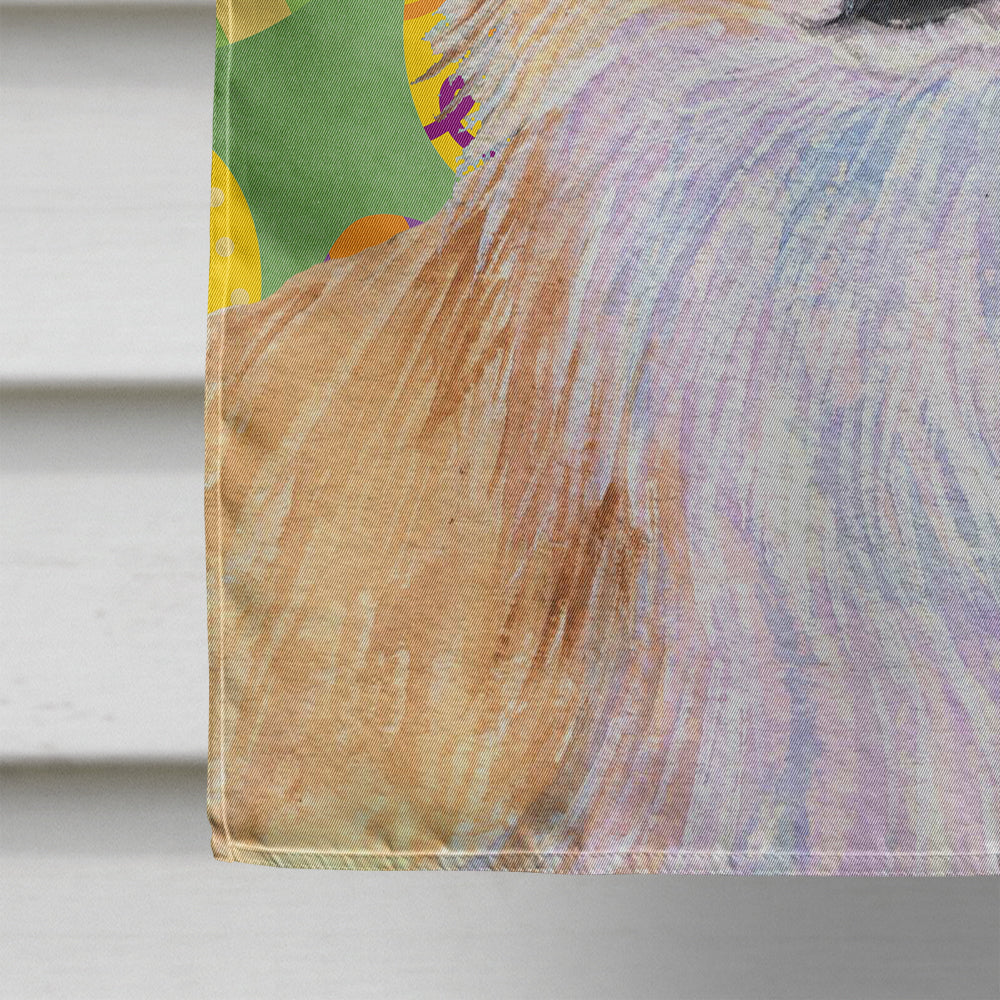 Chihuahua Easter Eggtravaganza House Flag 28x40 Porch Sleeve Pole Decorative Outside Yard Banner Artwork Wall Hanging, Polyester