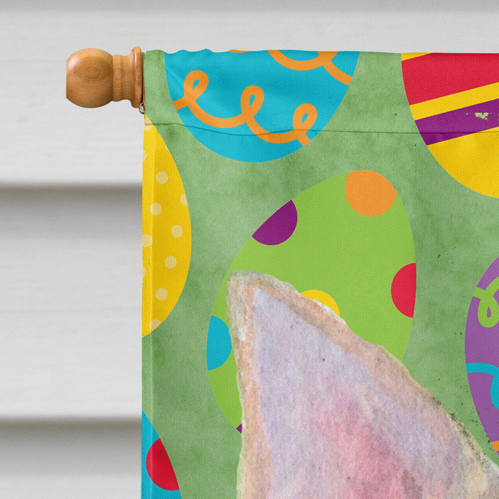 Chihuahua Easter Eggtravaganza House Flag 28x40 Porch Sleeve Pole Decorative Outside Yard Banner Artwork Wall Hanging, Polyester