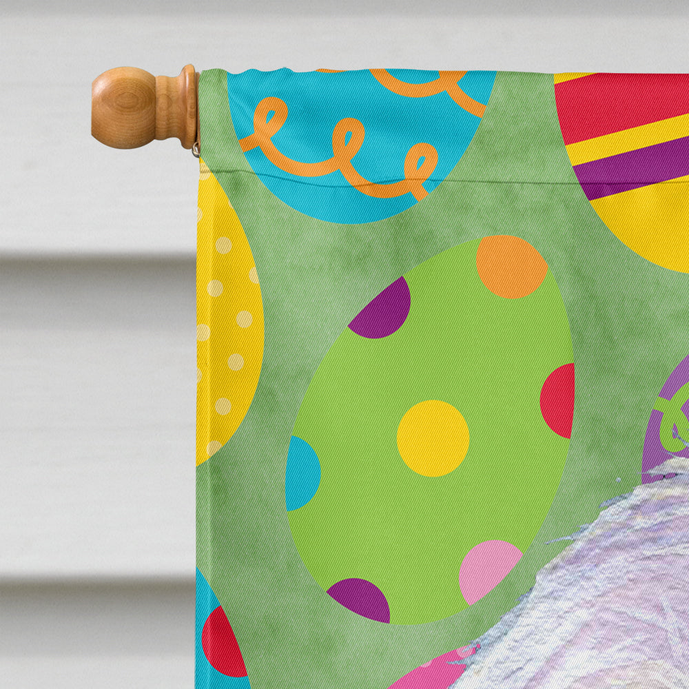 Maltese Easter Eggtravaganza House Flag 28x40 Porch Sleeve Pole Decorative Outside Yard Banner Artwork Wall Hanging, Polyester