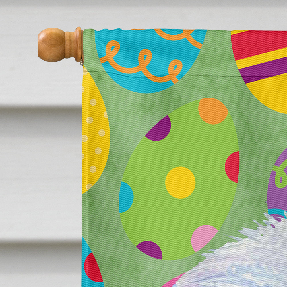 Maltese Easter Eggtravaganza House Flag 28x40 Porch Sleeve Pole Decorative Outside Yard Banner Artwork Wall Hanging, Polyester