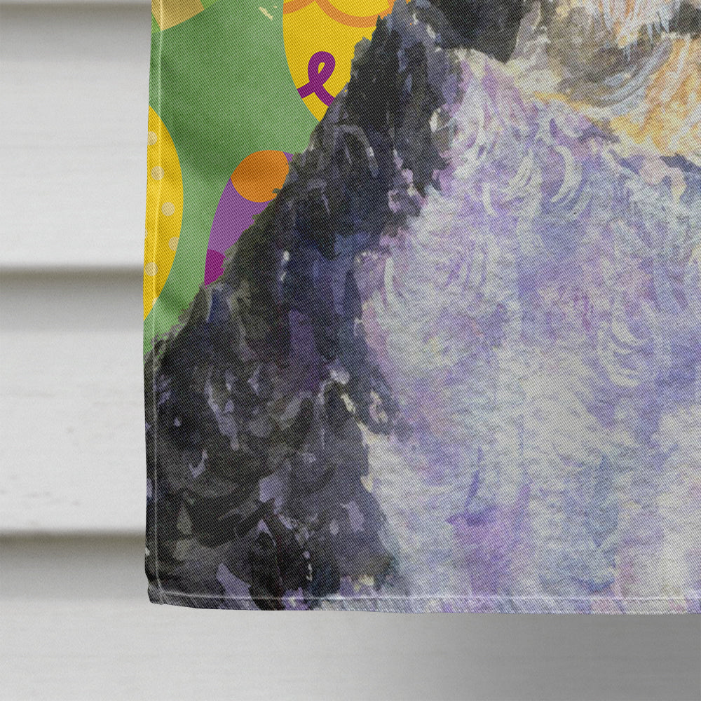 Portuguese Water Dog Easter Eggtravaganza House Flag 28x40 Porch Sleeve Pole Decorative Outside Yard Banner Artwork Wall Hanging, Polyester