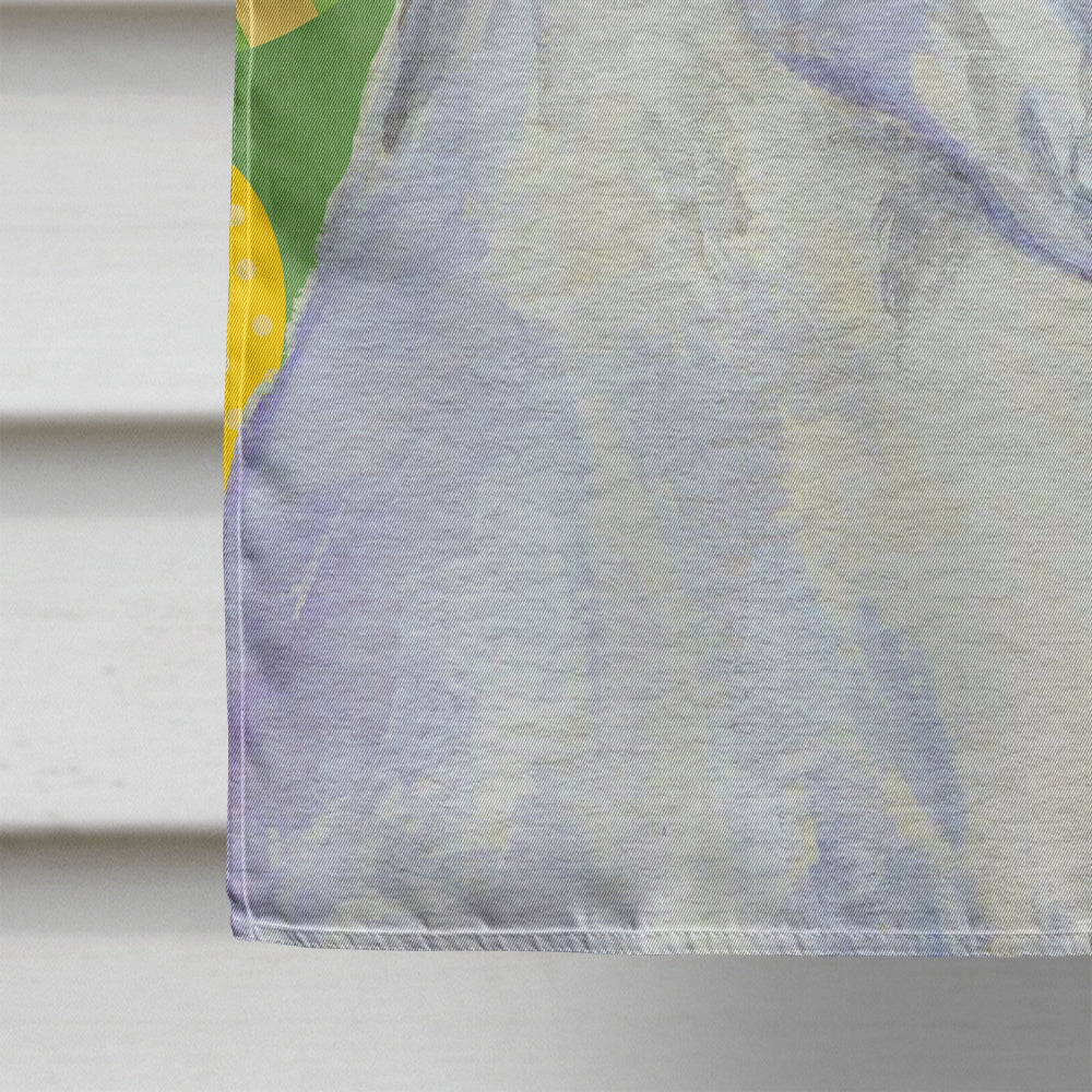 Boxer Easter Eggtravaganza House Flag 28x40 Porch Sleeve Pole Decorative Outside Yard Banner Artwork Wall Hanging, Polyester