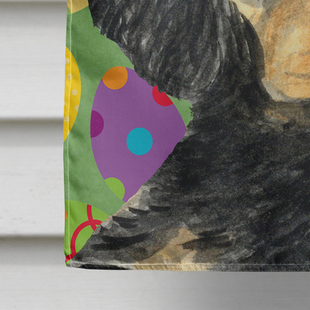 Gordon Setter Easter Eggtravaganza House Flag 28x40 Porch Sleeve Pole Decorative Outside Yard Banner Artwork Wall Hanging, Polyester