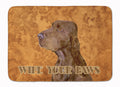 Field Spaniel Wipe your Paws Memory Foam Kitchen Mat Machine Washable Anti-Fatigue Cushion Comfort Bath or Kitchen Rug