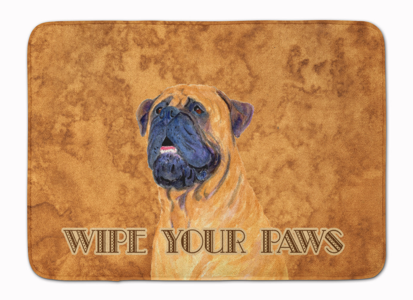 Mastiff Wipe your Paws Memory Foam Kitchen Mat Machine Washable Anti-Fatigue Cushion Comfort Bath or Kitchen Rug