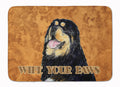 Tibetan Spaniel Wipe your Paws Memory Foam Kitchen Mat Machine Washable Anti-Fatigue Cushion Comfort Bath or Kitchen Rug