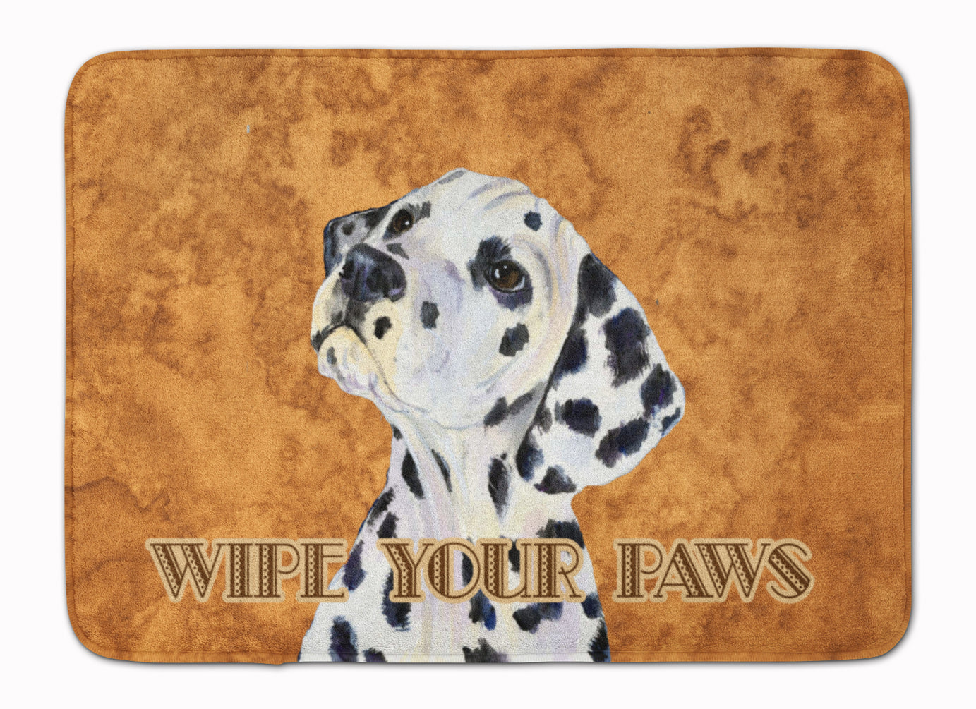 Dalmatian Wipe your Paws Memory Foam Kitchen Mat Machine Washable Anti-Fatigue Cushion Comfort Bath or Kitchen Rug
