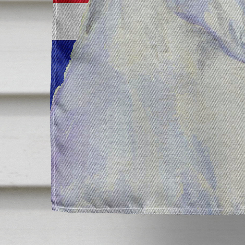 Boxer with English Union Jack British Flag House Flag 28x40 Porch Sleeve Pole Decorative Outside Yard Banner Artwork Wall Hanging, Polyester