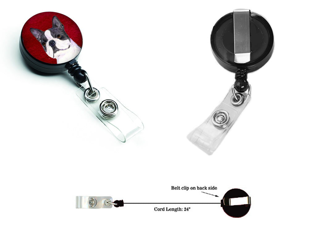 Retractable Badge Reel for Nurses ID Badge Holder with Clip Retractable Employee Badge Holder, Belt Clip