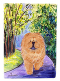 Chow Chow House Flag 28x40 Porch Sleeve Pole Decorative Outside Yard Banner Artwork Wall Hanging, Polyester
