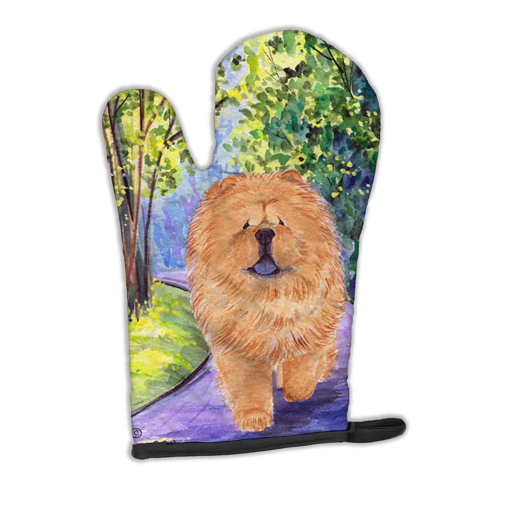 Chow Chow Oven Mitt Heat Resistant Thick Oven Mitt for Hot Pans and Oven, Kitchen Mitt Protect Hands, Cooking Baking Glove