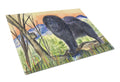 Chow Chow Cutting Board Tempered Glass Kitchen Cutting Surface, Heat Resistant Chopping, Non-Slip Feet, Food Prep & Serving