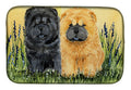 Chow Chow Dish Drying Mat Absorbent Dish Drying Mat Pad for Kitchen Counter Dish Drainer Mat for Countertop, 14 x 21", Multicolor