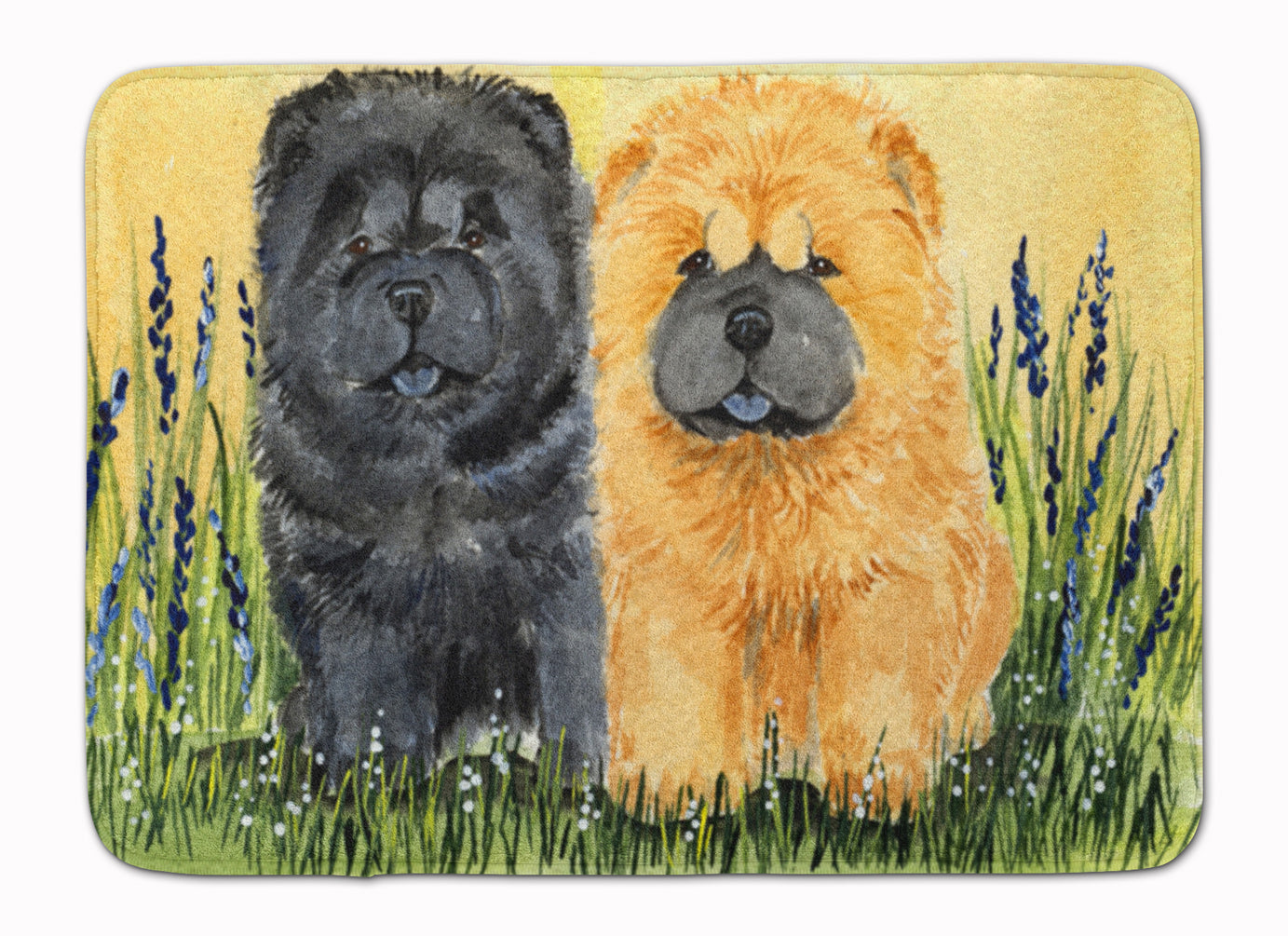 Chow Chow Memory Foam Kitchen Mat Machine Washable Anti-Fatigue Cushion Comfort Bath or Kitchen Rug
