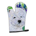Westie Oven Mitt Heat Resistant Thick Oven Mitt for Hot Pans and Oven, Kitchen Mitt Protect Hands, Cooking Baking Glove
