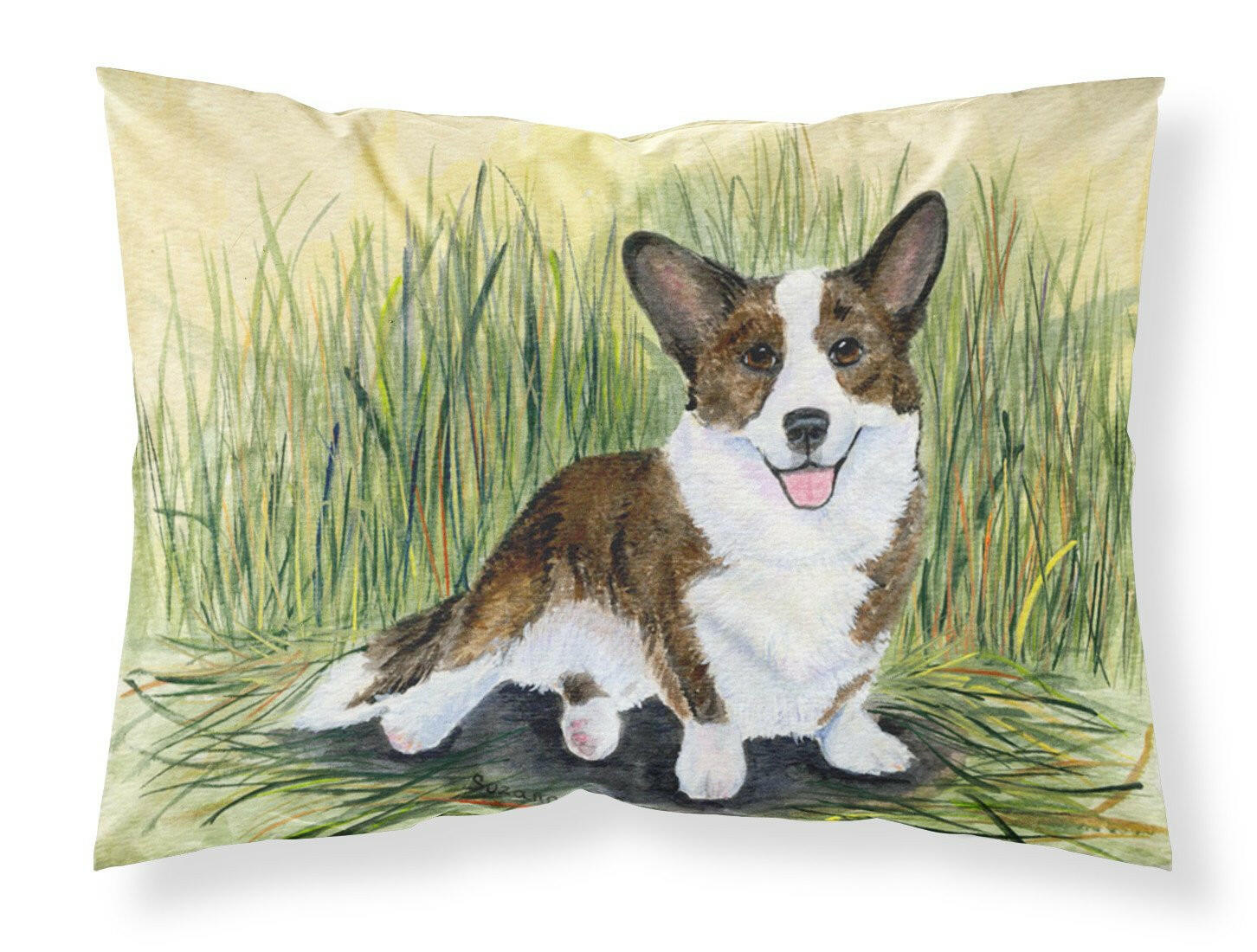 Corgi Standard Pillowcase Lightweight Super Soft Easy Care Decorative Artwork Pillowcase, Standard