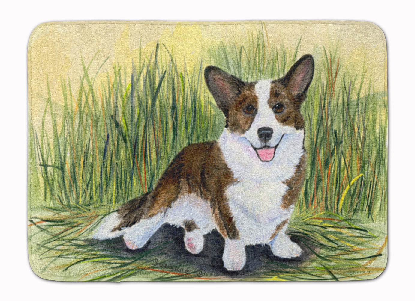 Corgi Memory Foam Kitchen Mat Machine Washable Anti-Fatigue Cushion Comfort Bath or Kitchen Rug