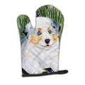Australian Shepherd Oven Mitt Heat Resistant Thick Oven Mitt for Hot Pans and Oven, Kitchen Mitt Protect Hands, Cooking Baking Glove