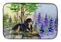 Tibetan Mastiff Dish Drying Mat Absorbent Dish Drying Mat Pad for Kitchen Counter Dish Drainer Mat for Countertop, 14 x 21", Multicolor