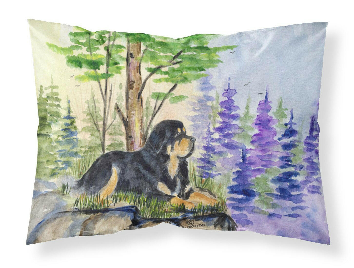 Tibetan Mastiff Standard Pillowcase Lightweight Super Soft Easy Care Decorative Artwork Pillowcase, Standard