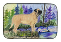 Mastiff Dish Drying Mat Absorbent Dish Drying Mat Pad for Kitchen Counter Dish Drainer Mat for Countertop, 14 x 21", Multicolor