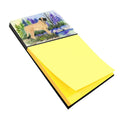 Mastiff Watercolor Sticky Note Holder Refillable Dispenser Desk Accessory 3x3 Pad Gift