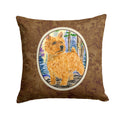Norwich Terrier Decorative Throw Pillow 14x14 Indoor Outdoor Accent Cushion, Fabric Cover with Insert for Sofa, Bed, Porch & Living Room