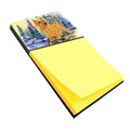 Norwich Terrier Watercolor Sticky Note Holder Refillable Dispenser Desk Accessory 3x3 Pad Gift